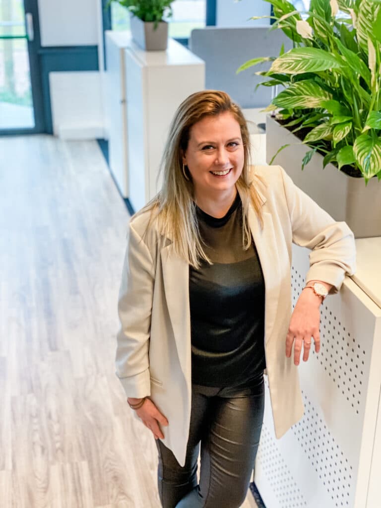 Jorien van den Brink teamleider van Quality Contacts