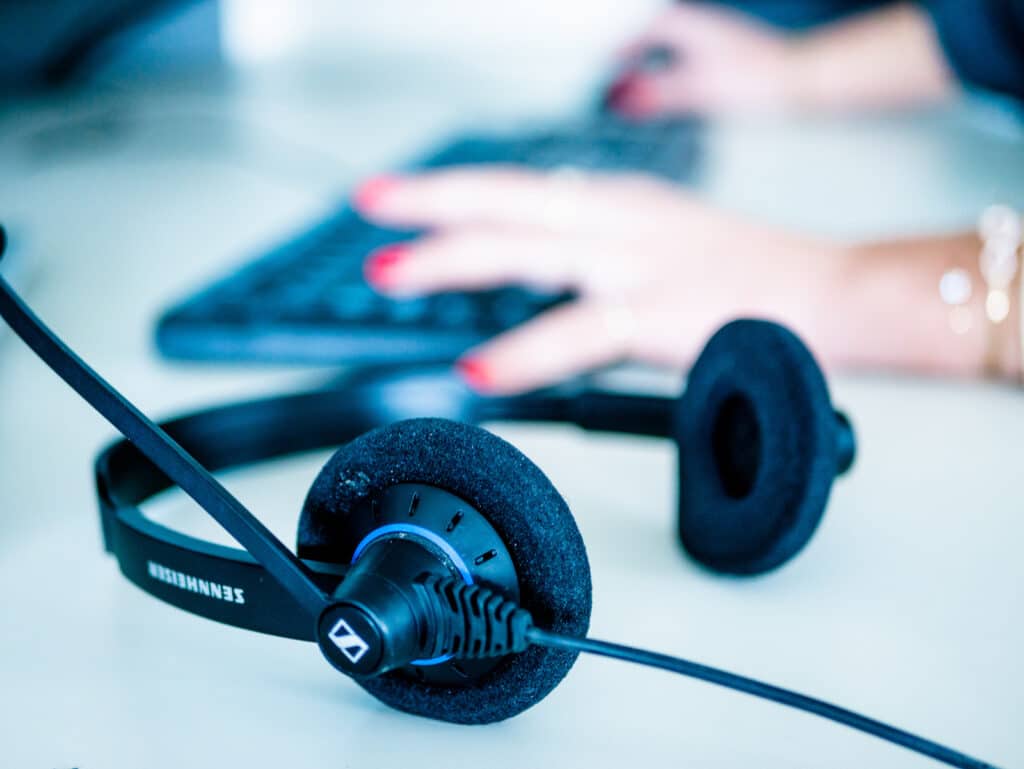 Telemarkting en outbound markting headset